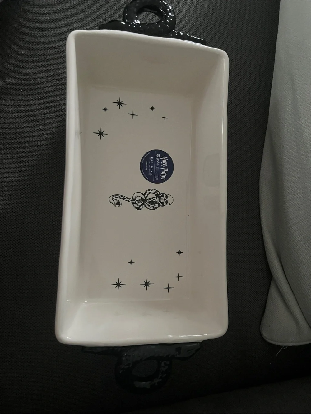 Rae Dunn Harry Potter `he who must not be named` Dish